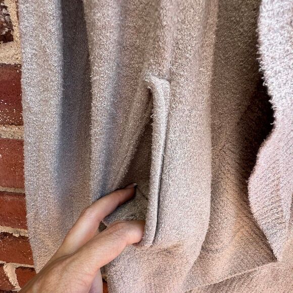 Barefoot Dreams CozyChic Lounge Cardigan Beach Rock XL NWOT - Picture 5 of 10